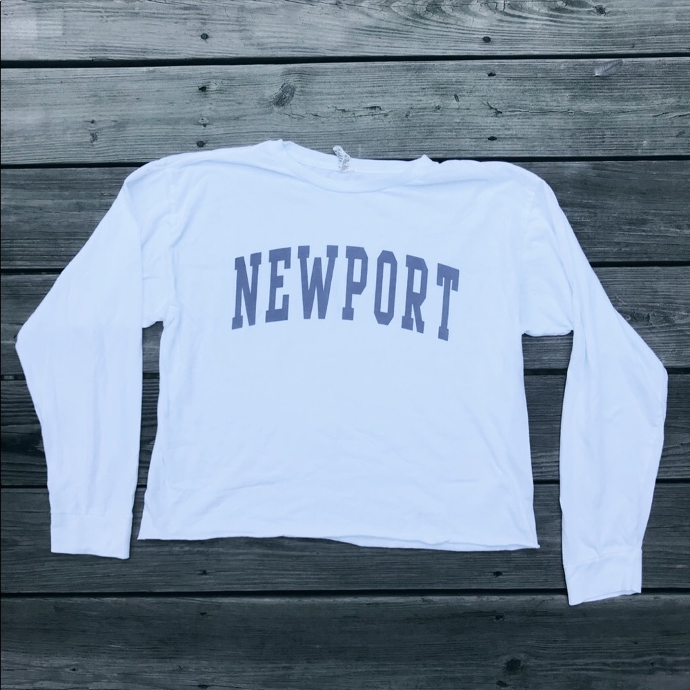 BRANDY MELVILLE White Newport Longsleeve